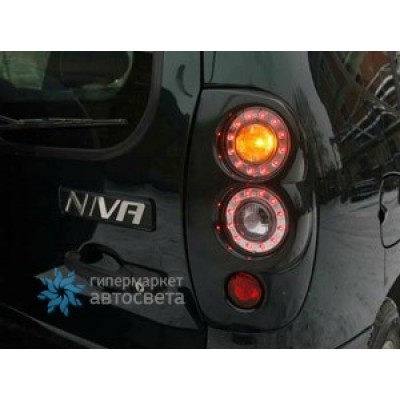 Задняя модульная оптика Hella на Chevrolet-Niva